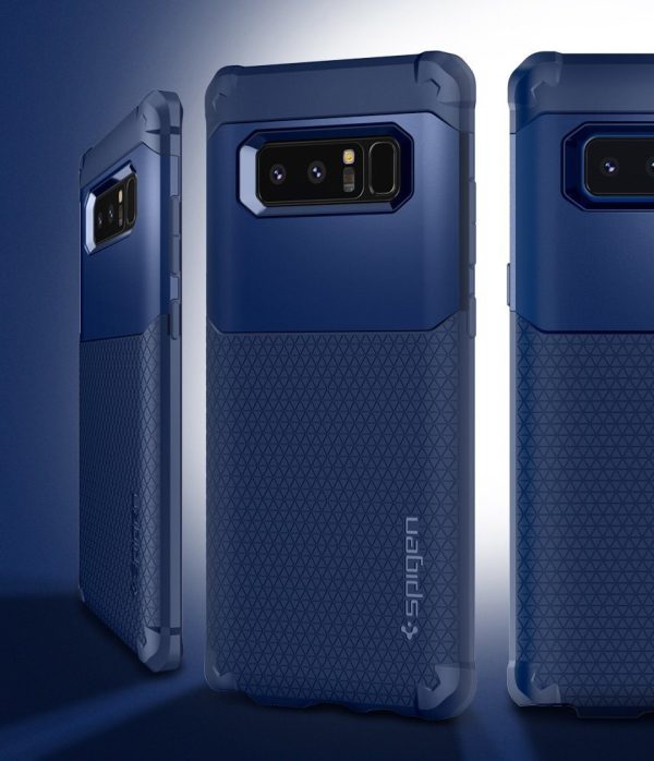 Galaxy Note 8 Spigen Hybrid Armor Case - Deep Sea Blue