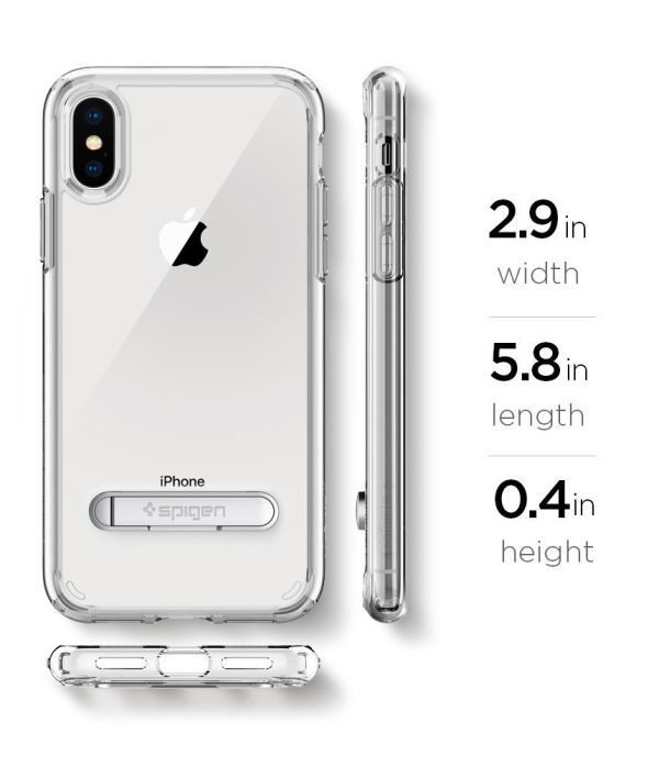 Apple iPhone X Spigen Ultra Hybrid S Case - Crystal Clear