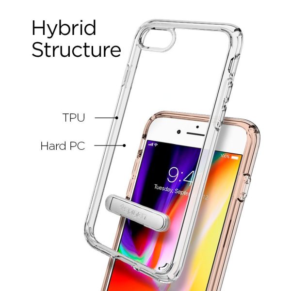 Apple iPhone 8 / 7 Spigen Original Ultra Hybrid S Case - Crystal Clear Apple iPhone 8 / 7 Spigen Original Ultra Hybrid S Case - Crystal Clear