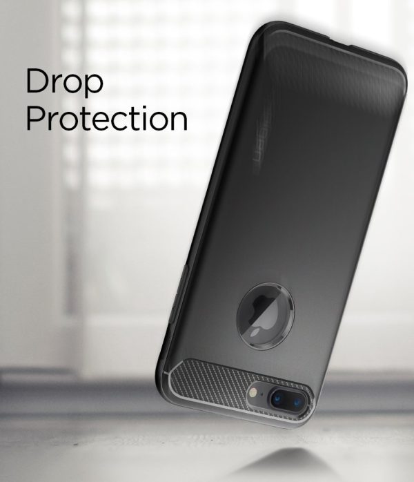 Apple iPhone 7 Plus / 8 Plus Spigen Rugged Armor Case - Black