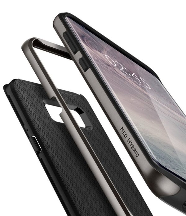 Galaxy S8 Spigen Neo Hybrid Dual Layer Case - Gunmetal Galaxy S8 Spigen Neo Hybrid Dual Layer Case - Gunmetal