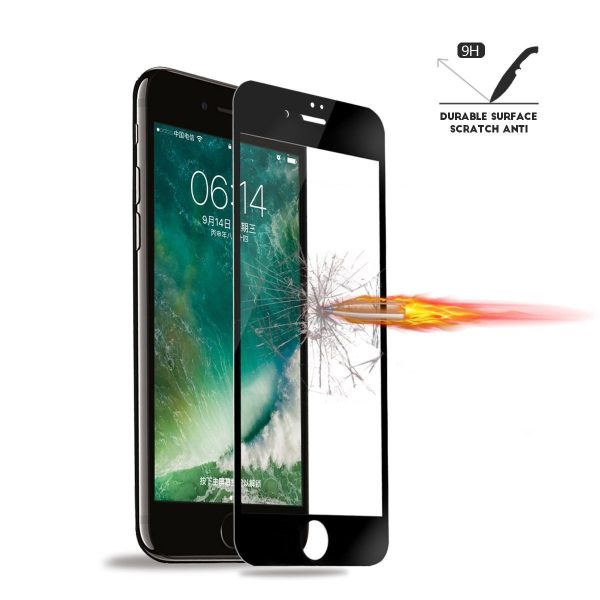 Mocolo iPhone 7 Edge to Edge Tempered Glass - Black