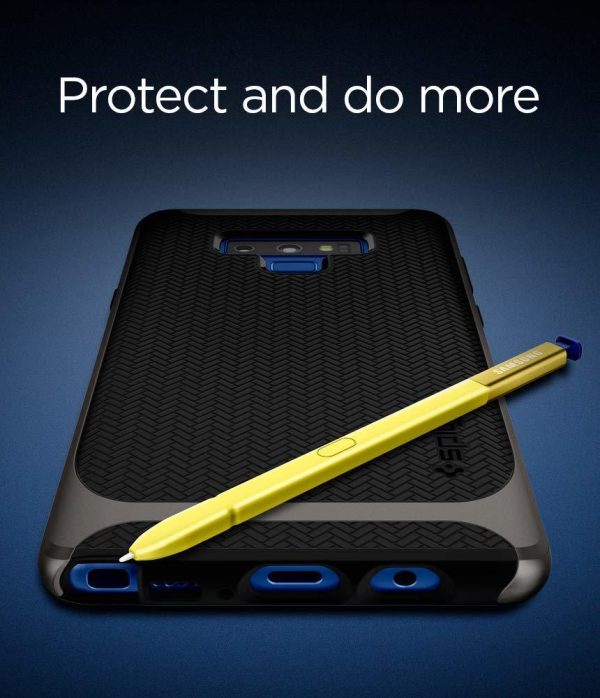 Samsung Galaxy Note 9  Spigen Original Neo Hybrid Dual Layer Case - Gunmetal  Samsung Galaxy Note 9  Spigen Original Neo Hybrid Dual Layer Case - Gunmetal