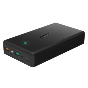 AUKEY 30000mAh Portable Charger with Quick Charge 3.0, Lightning & Micro-USB Input - PB-T11