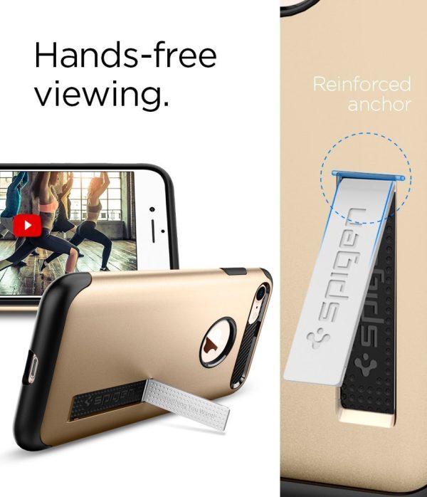 Apple iPhone 8 / 7 Spigen Slim Armor Case - Gold