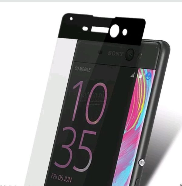 Mocolo Sony Xperia XA Edge to Edge Tempered Glass - Black