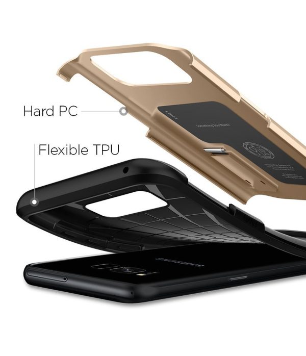 Galaxy S8 Plus Spigen Slim Armor Case with Kickstand - Champagne Gold