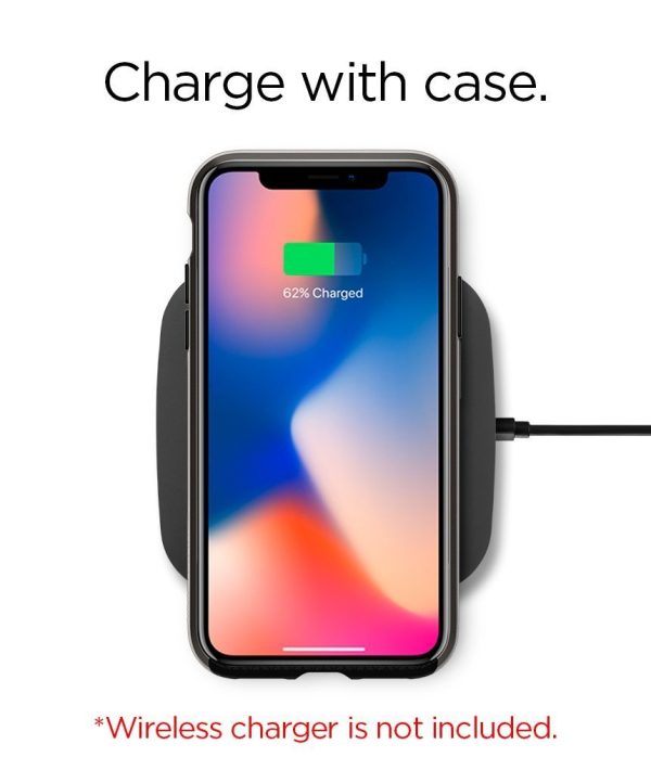Apple iPhone X Original Spigen Case Neo Hybrid - Jet Black