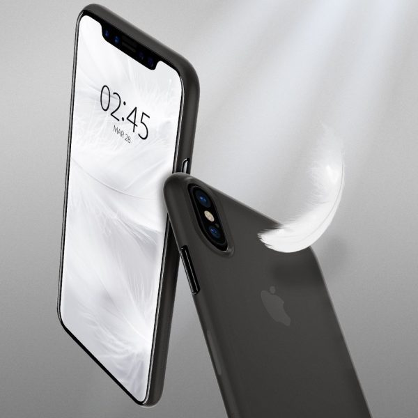 Apple iPhone XS / iPhone X Spigen Original Air Skin - Black Apple iPhone XS / iPhone X Spigen Original Air Skin - Black