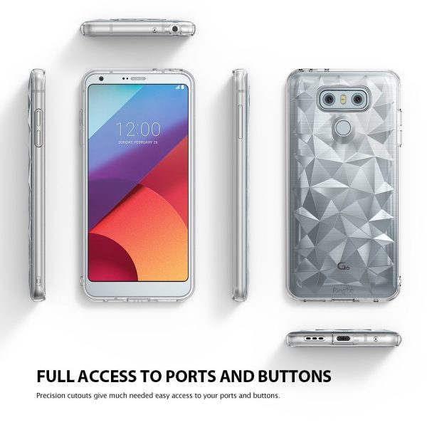 Ringke Original Air Prism Geometric Design Back Soft Cover for LG G6