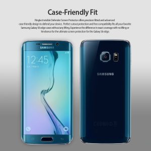 Ringke Invisible Defender Samsung Galaxy S6 Edge Edge to Edge Coverage Case Friendly Protector