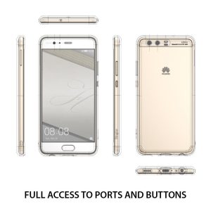 Huawei P10 Plus Dual Layer Drop Protection Ringke Fusion Case - Clear View