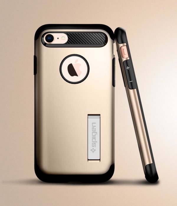 Apple iPhone 8 / 7 Spigen Slim Armor Case - Gold