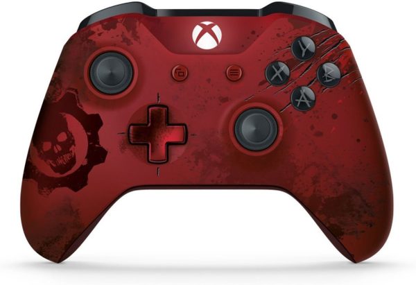 Xbox Wireless Controller - Gears of War 4 Crimson Omen Limited Edition - Microsoft Xbox Wireless Controller - Gears of War 4 Crimson Omen Limited Edition - Microsoft