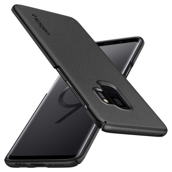 Samsung Galaxy S9 Spigen Original Thin Fit Case - Graphite Gray
