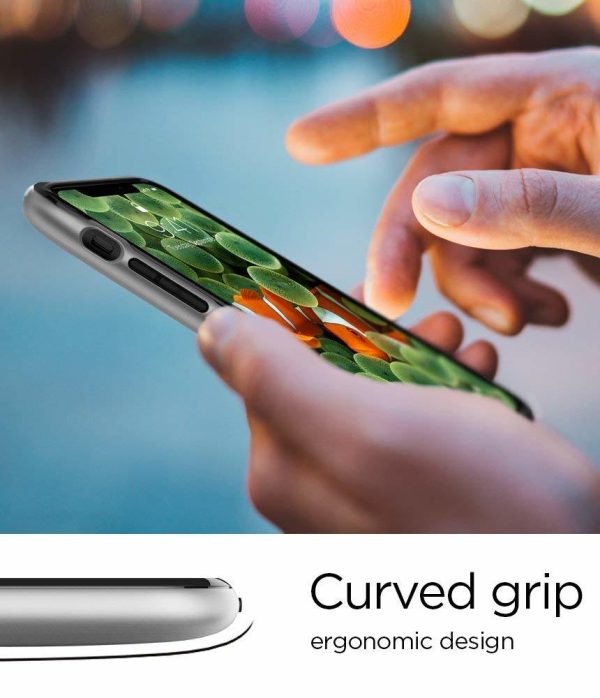 Apple iPhone 8 Plus / 7 Plus  Spigen Classic One with Air Cushion Technology - Aluminium Gray Apple iPhone 8 Plus / 7 Plus  Spigen Classic One with Air Cushion Technology - Aluminium Gray