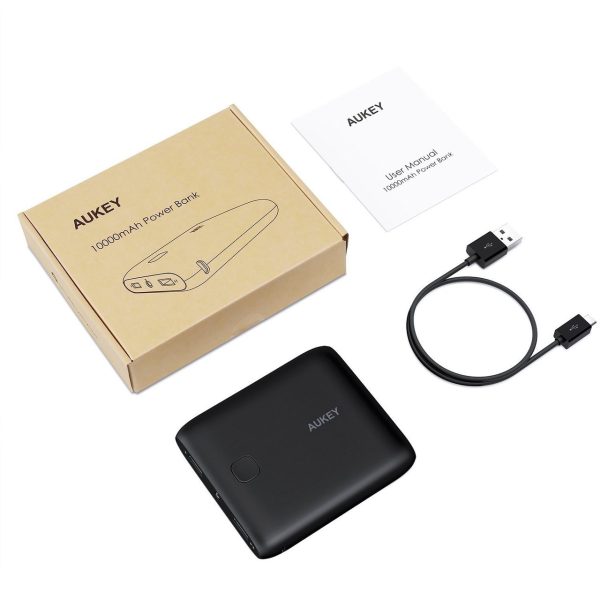 AUKEY 10000mAh Pocket Series Dual USB Powerbank for Android & iPhones - PB-N42 AUKEY 10000mAh Pocket Series Dual USB Powerbank for Android & iPhones - PB-N42