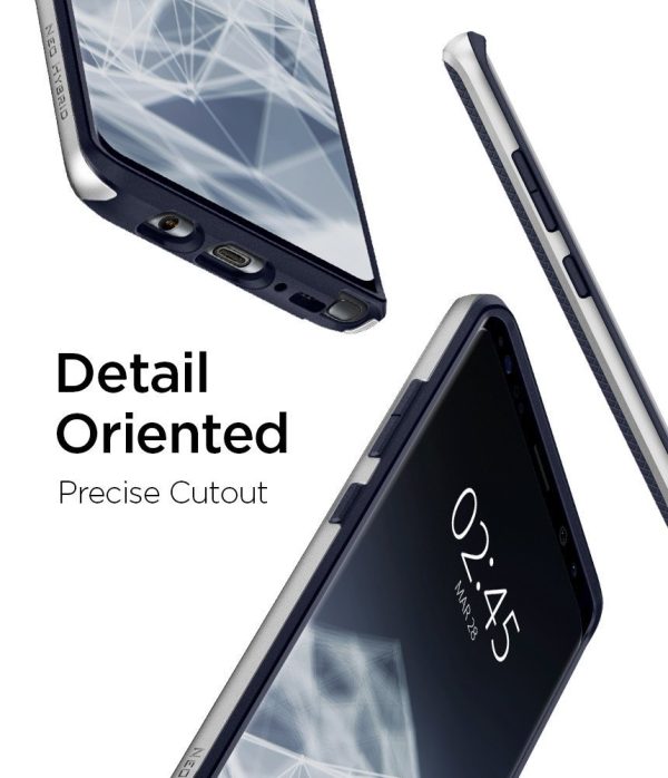 Samsung Galaxy Note 8 Original Spigen Case Neo Hybrid - Arctic Silver