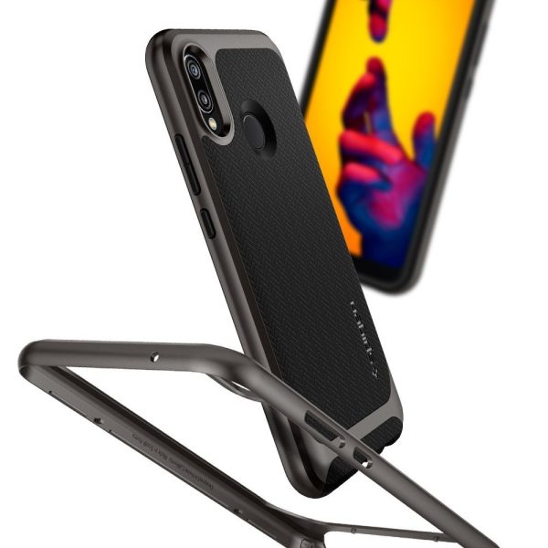 Huawei P20 Lite Spigen Neo Hybrid Dual Layer Case - Gunmetal Huawei P20 Lite Spigen Neo Hybrid Dual Layer Case - Gunmetal