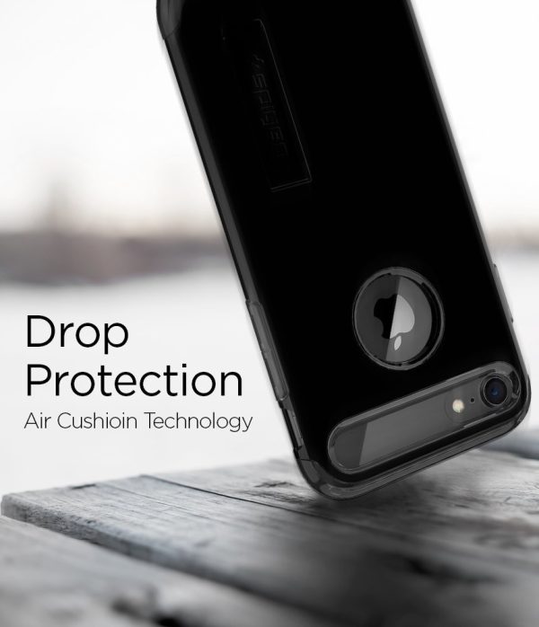 Apple iPhone 8 / 7 Spigen Slim Armor Case - Jet Black Apple iPhone 8 / 7 Spigen Slim Armor Case - Jet Black