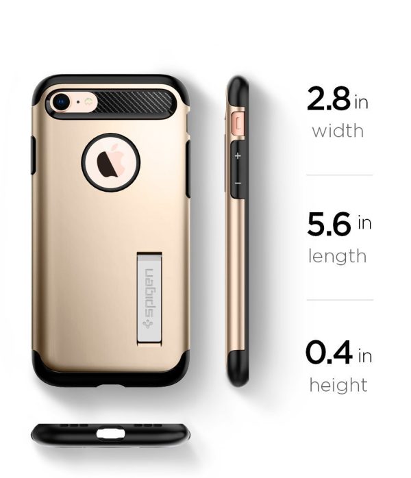 Apple iPhone 8 / 7 Spigen Slim Armor Case - Gold