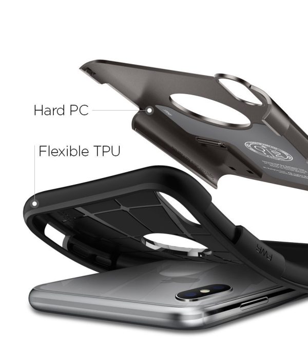 Apple iPhone X Spigen Slim Armor Case Gunmetal