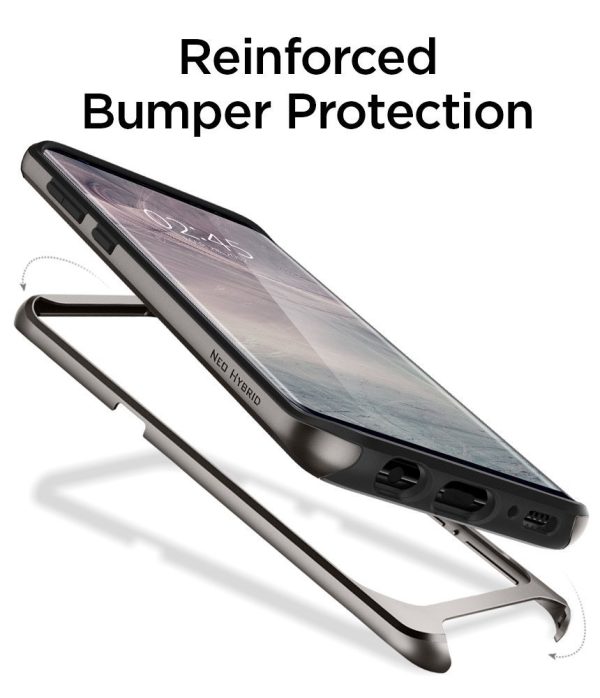 Galaxy S8 Plus Spigen Neo Hybrid Dual Layer Case - Gunmetal Galaxy S8 Plus Spigen Neo Hybrid Dual Layer Case - Gunmetal