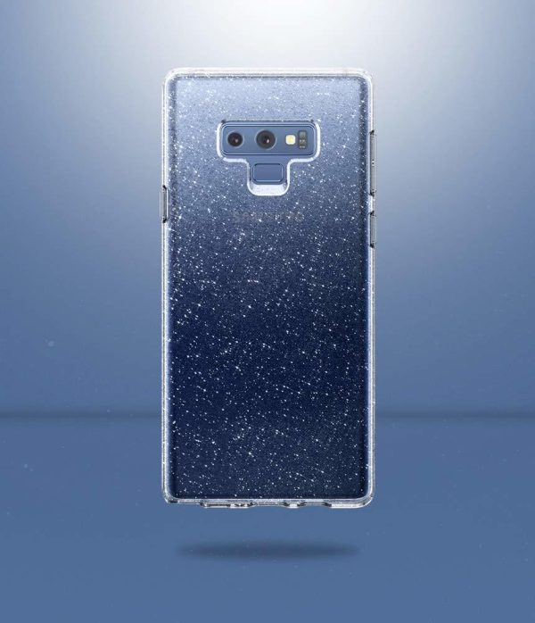 Galaxy Note 9 Spigen Case Liquid Crystal Glitter - Crystal Quartz