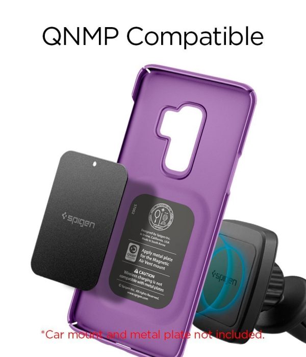 Samsung Galaxy S9 Plus Spigen Original Thin Fit Case - Lilac Purple Samsung Galaxy S9 Plus Spigen Original Thin Fit Case - Lilac Purple