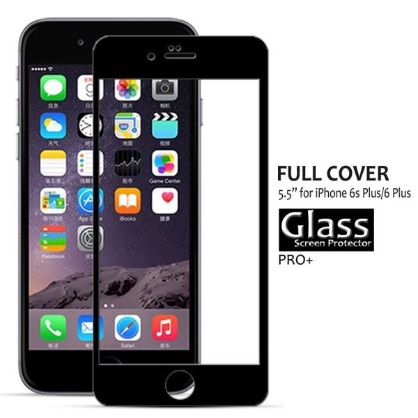 Mocolo iPhone 6 Plus / 6s Plus Edge to Edge Tempered Glass - Black Mocolo iPhone 6 Plus / 6s Plus Edge to Edge Tempered Glass - Black