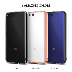 Xiaomi Mi 6 Ringke Original Fusion Scratch Resistant Hybrid Soft & Hard Case - Smoke Black