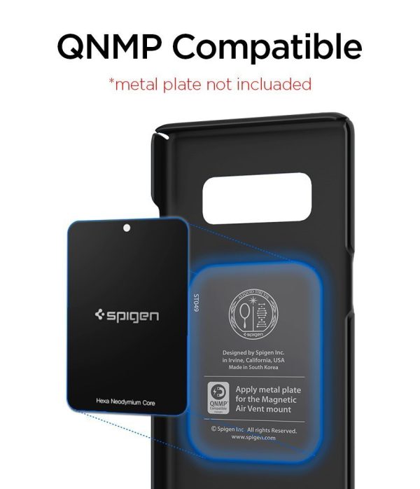Galaxy Note 8 Original Spigen Original Thin Fit - Matte Black Galaxy Note 8 Original Spigen Original Thin Fit - Matte Black