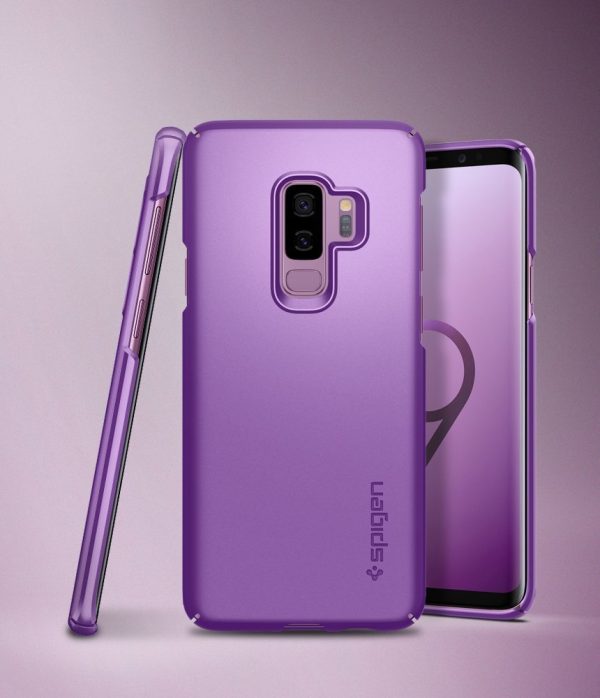 Samsung Galaxy S9 Plus Spigen Original Thin Fit Case - Lilac Purple Samsung Galaxy S9 Plus Spigen Original Thin Fit Case - Lilac Purple
