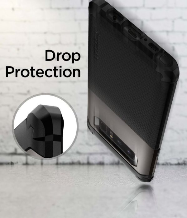 Galaxy Note 8 Spigen Hybrid Armor Case - Gunmetal Galaxy Note 8 Spigen Hybrid Armor Case - Gunmetal