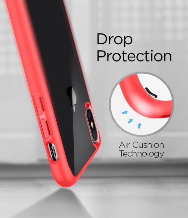 Apple iPhone XS / iPhone X Original Spigen Case Ultra Hybrid - Red