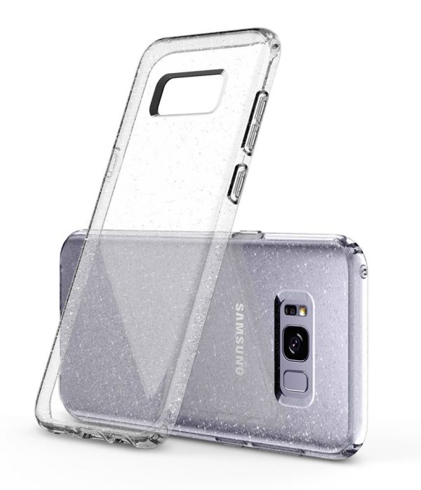 Galaxy S8 Spigen Liquid Crystal Glitter Case - Crystal Quartz Galaxy S8 Spigen Liquid Crystal Glitter Case - Crystal Quartz