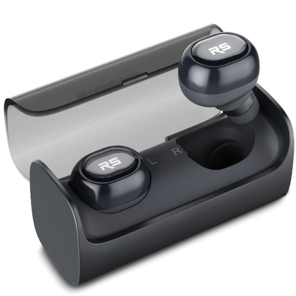 Riversong AirX 2 Mini Bluetooth 4.1 Earphone Headphone Twins True Wireless Earphone Earbuds In-Ear Invisible Earpieces Earpods - Deep Grey Riversong AirX 2 Mini Bluetooth 4.1 Earphone Headphone Twins True Wireless Earphone Earbuds In-Ear Invisible Earpieces Earpods - Deep Grey