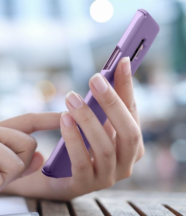 Samsung Galaxy S9 Plus Spigen Original Thin Fit Case - Lilac Purple Samsung Galaxy S9 Plus Spigen Original Thin Fit Case - Lilac Purple