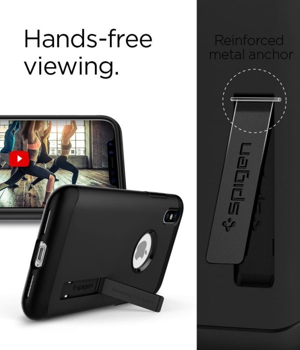 Apple iPhone X Spigen Slim Armor Case Black