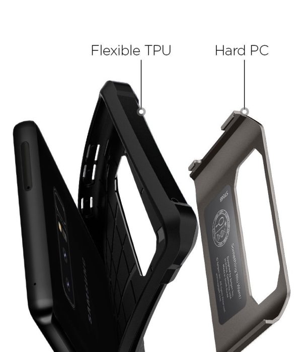 Galaxy Note 8 Spigen Hybrid Armor Case - Gunmetal Galaxy Note 8 Spigen Hybrid Armor Case - Gunmetal