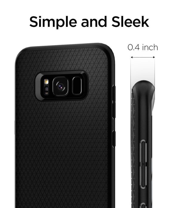 Samsung Galaxy S8 Plus Spigen Liquid Air Case - Black