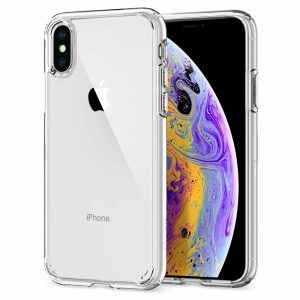 Apple iPhone XS / iPhone X Original Spigen Case Ultra Hybrid - Crystal Clear 