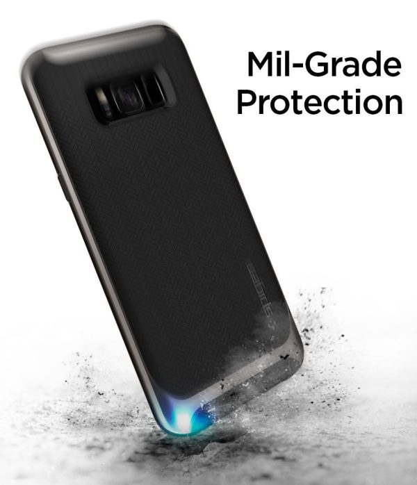 Galaxy S8 Spigen Neo Hybrid Dual Layer Case - Gunmetal Galaxy S8 Spigen Neo Hybrid Dual Layer Case - Gunmetal