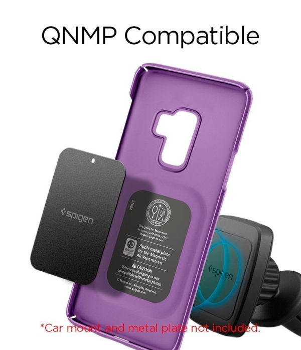Samsung Galaxy S9 Spigen Original Thin Fit Case - Lilac Purple Samsung Galaxy S9 Spigen Original Thin Fit Case - Lilac Purple
