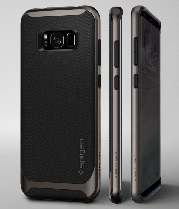 Galaxy S8 Spigen Neo Hybrid Dual Layer Case - Gunmetal Galaxy S8 Spigen Neo Hybrid Dual Layer Case - Gunmetal