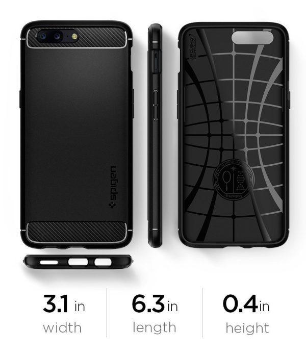 OnePlus 5 Spigen Original Rugged Armor Case OnePlus 5 Spigen Original Rugged Armor Case