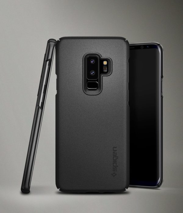 Samsung Galaxy S9 Plus Spigen Original Thin Fit Case - Graphite Gray