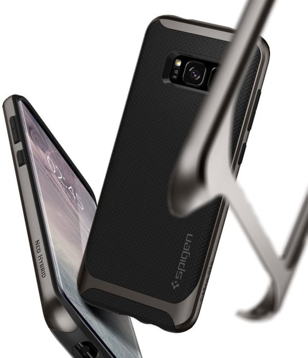 Galaxy S8 Spigen Neo Hybrid Dual Layer Case - Gunmetal Galaxy S8 Spigen Neo Hybrid Dual Layer Case - Gunmetal