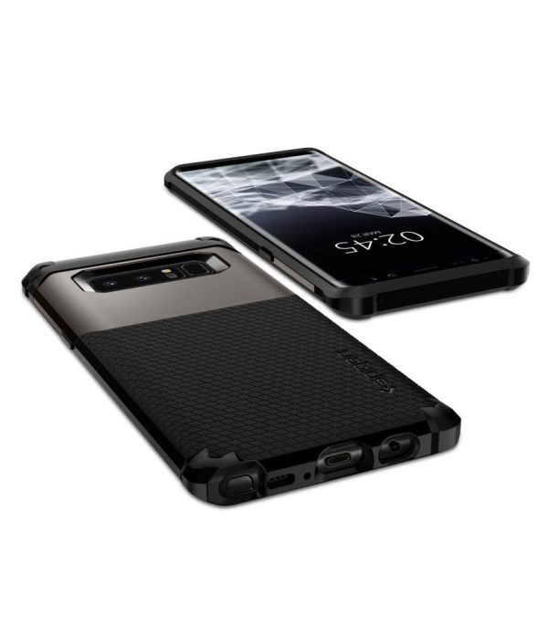 Galaxy Note 8 Spigen Hybrid Armor Case - Gunmetal Galaxy Note 8 Spigen Hybrid Armor Case - Gunmetal