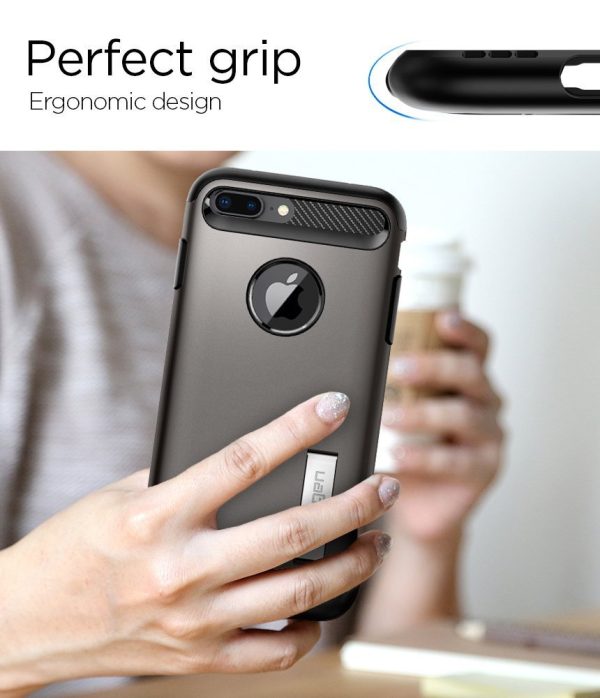 Apple iPhone 8 Plus / 7 Plus Spigen Slim Armor Case - Gunmetal